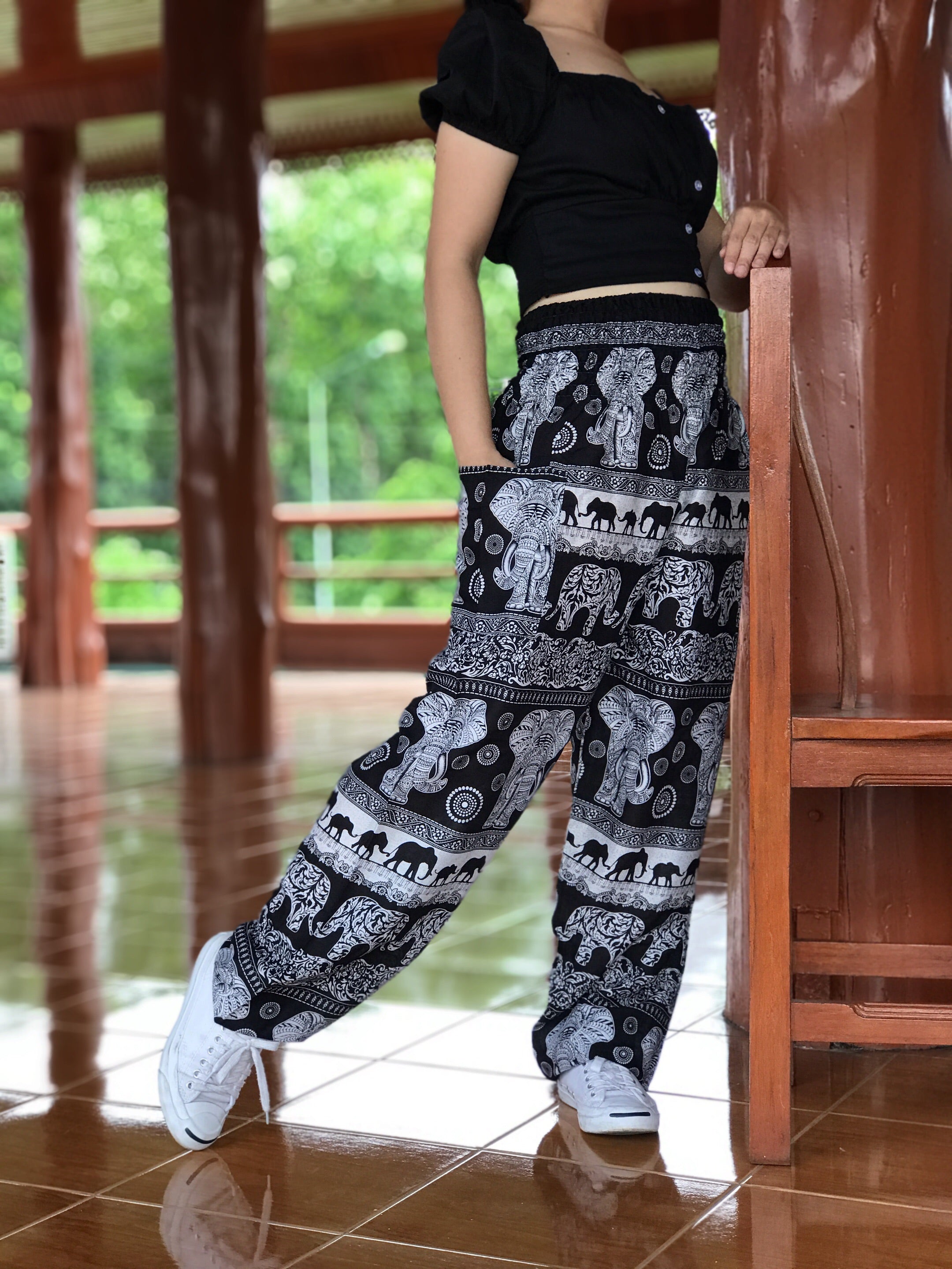 Norma Kamali Trousers and Pants  Buy Norma Kamali Elephant Pant Online   Nykaa Fashion