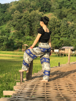 Elephant Boho hippie chic yoga & meditation harem pants